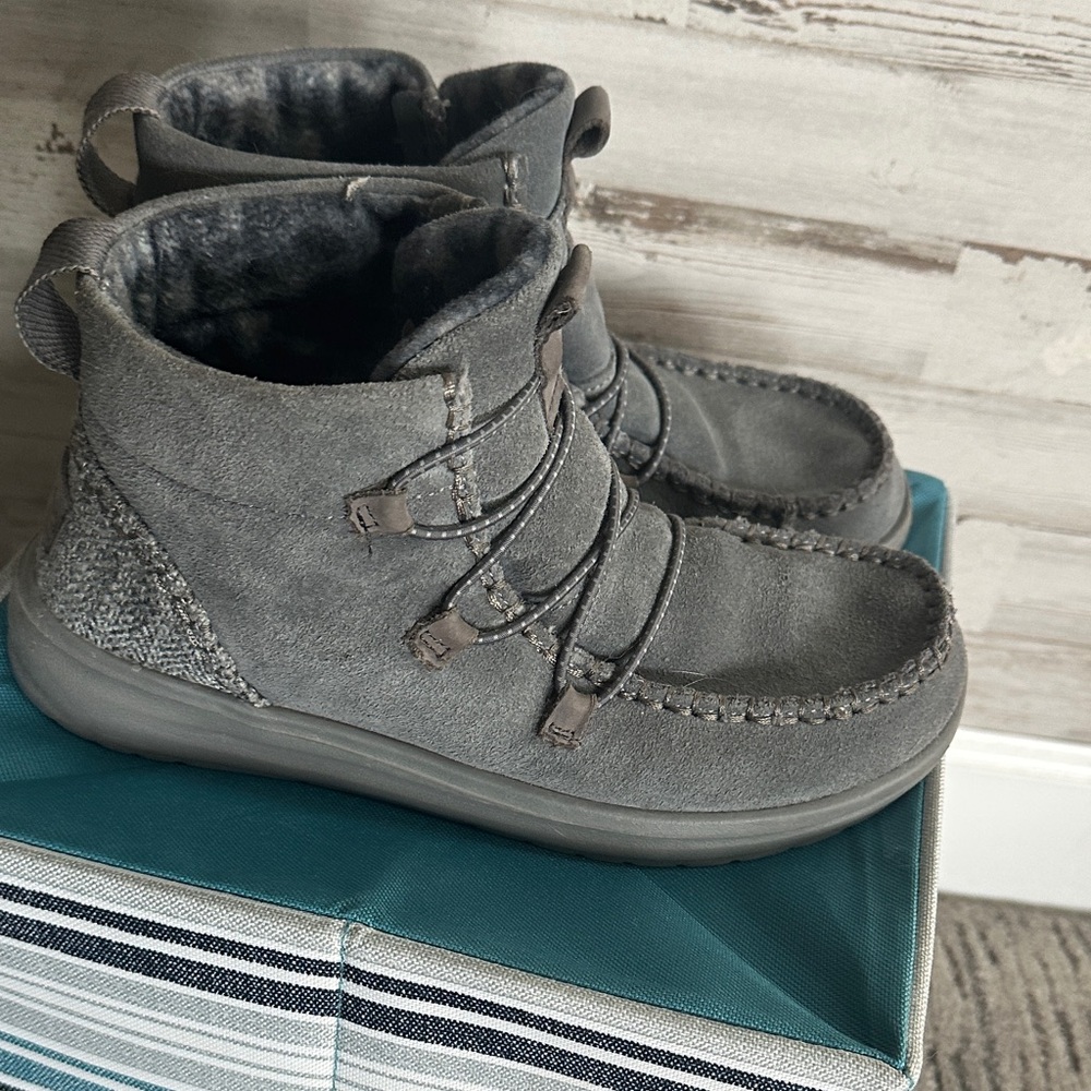 Hey Dude Gray Women’s Shoes - Picture 4 of 5